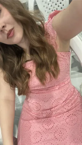 Vestido conjugal laise rosa