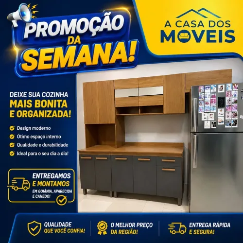 Armário de cozinha Cristal