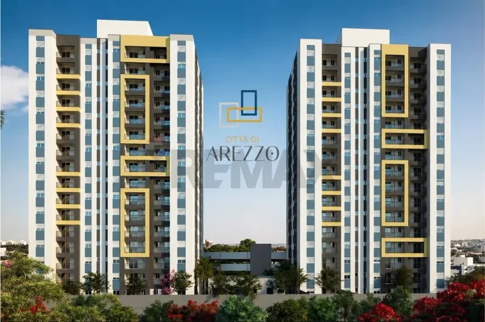 CITTÀ DI AREZZO - APARTAMENTOS DE 2 DORMITÓRIOS COM SUÍTE EM CONDOMÍNIO CLUBE - VILA ITALI