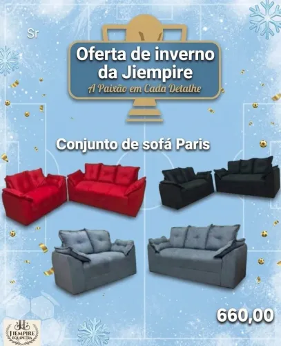 Sofá 2 e 3 lugares