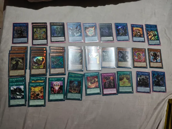 Deck yu gi oh! Fire king / tri brigade