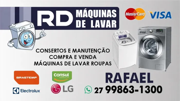 Técnico de Máquina de Lavar RD