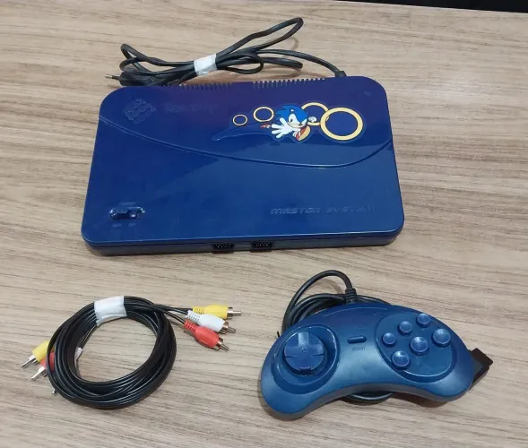 ? Master System Evolution + 132 Jogos - R$ 120