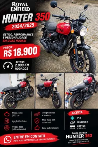 Royal Enfield Hunter 350 Rebel ABS 2025