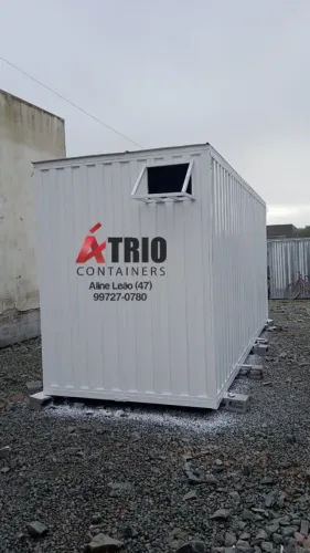Container  3m Galvanizado a venda | Estrutura Metalon