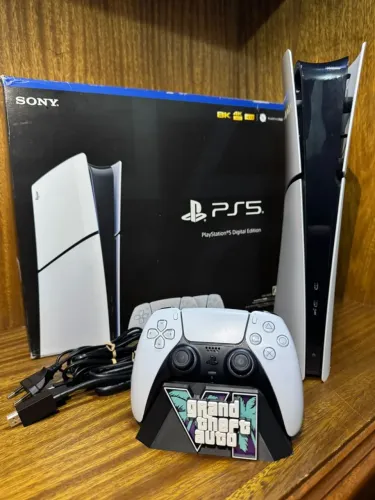 PS5 Slim 1TB Versão Firmware 13.60 (Passível Desbloqueio)