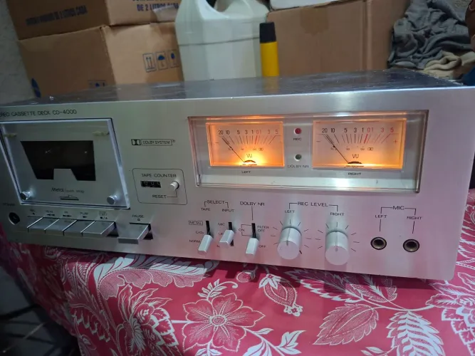 Tape deck cce cd4000 n gradiente polyvox