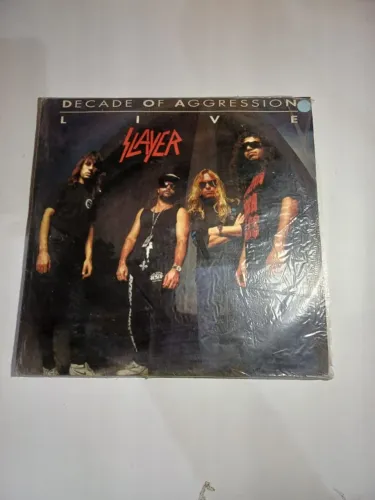 Disco de Vinil Slayer Decade Of Aggression Live 