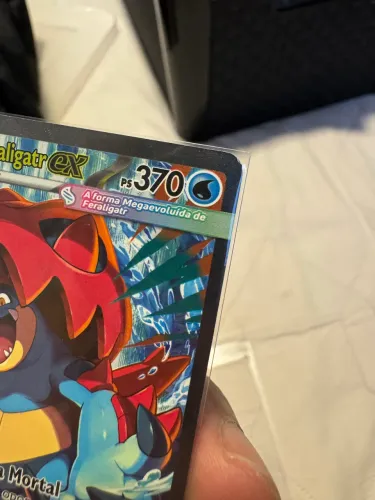 Pokémon Mega Feraligatr ex 274/217 - Rara Ilustração Especial