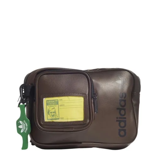 Bolsa/Pochete Adidas Stan Smith marrom usada