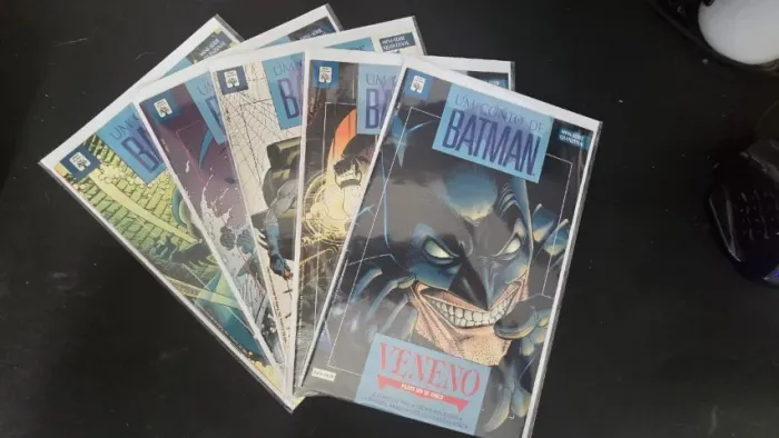 Minissérie Batman: Veneno 1 a 5 Completa (Editora Abril 1992)
