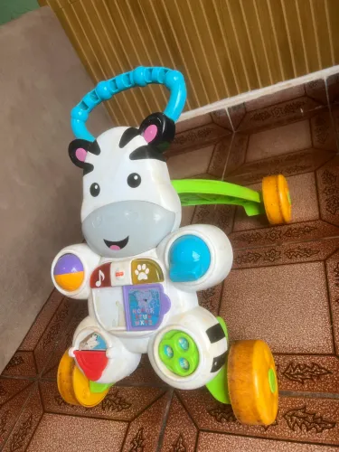 Andador Zebra Fisher Price