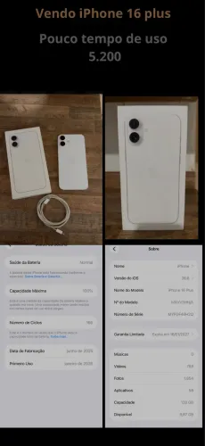 16 plus 128gb pouco