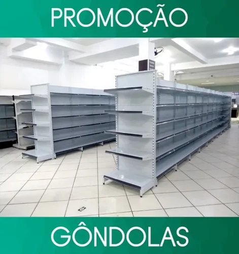 Gôndolas Novas Diretas de Fábrica