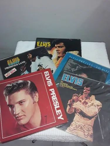 LPs vinil rock anos 50 e Elvis