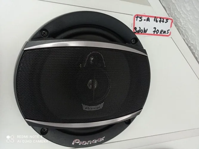 Auto Falante Pioneer 6" TS-A 1677S 70rms novo com garantia instalado no seu carro