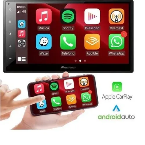 Central Multimídia Pioneer Dmh-a4480bt Android Auto Apple Carplay