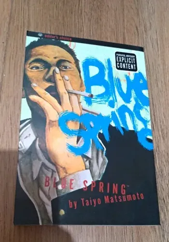 Blue Spring - Taiyo Matsumoto - Edição importada em inglês - Mangá