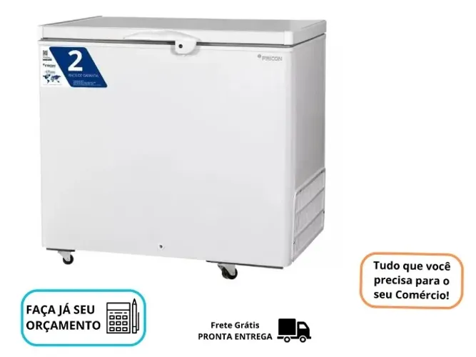 Freezer Congelador 315L Novo Fricon