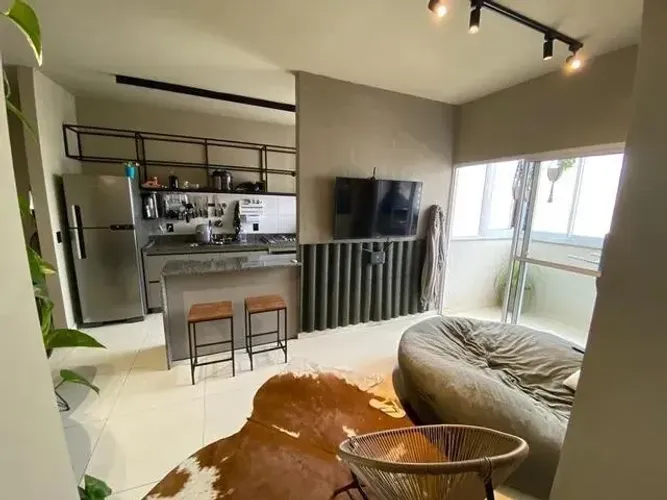 Apartamento Mobiliado para Venda em Uberlândia, Jardim Holanda, 2 dormitórios, 1 suíte, 2