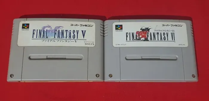 FINAL FANTASY 5 E 6 SUPER FAMICOM ORIGINAIS 