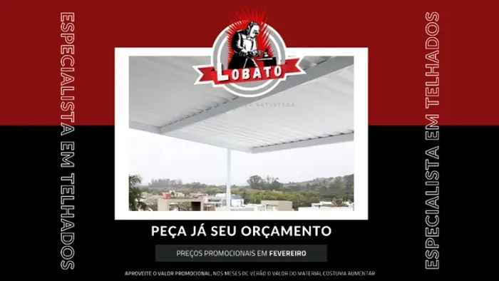 Telhado para Lage - Cobertura - Galvanizado - Sanduíche