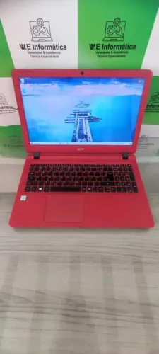 Notebook Acer Aspire vermelho