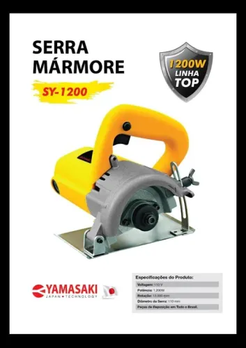 Serra mármore e policorte 1200w