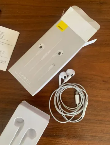 Fone De Ouvido Estéreo Baseus C17 - Tipo-c