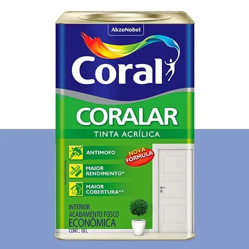 Tinta Coralar Orquídea - Coral 18L