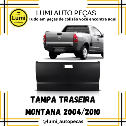 Tampa Traseira Montana 2004/2010 - NOVO