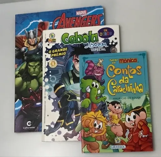 kit 3 revistas kids