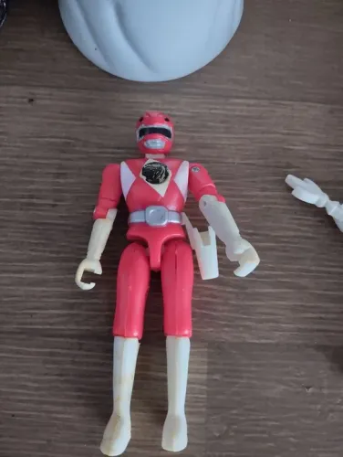 Boneco Power Ranger Vermelho - Coleção