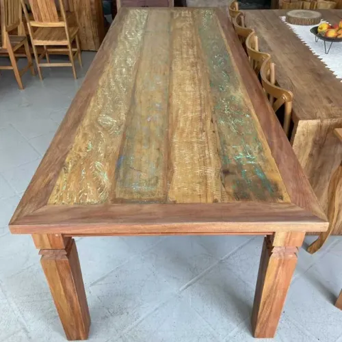 Mesa De Demolição Com Patina