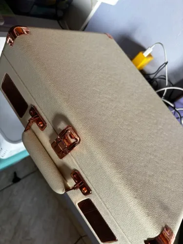 Toca-discos Vinil Vintage Raveo Rose Gold