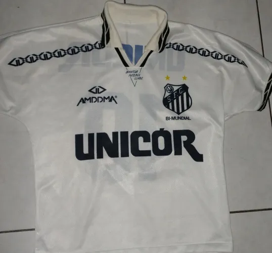 Camiseta Original Oficial Santos Futebol Clube - Ano 1995 Unicor - Tamanho P