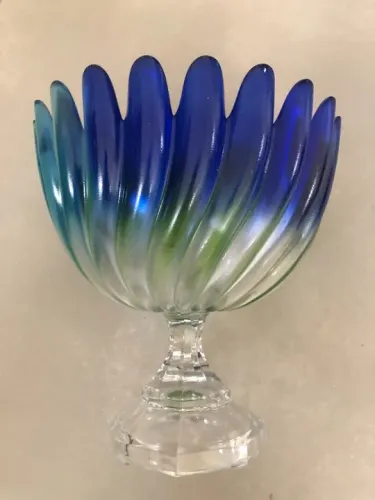 Vaso, centro mesa, bomboniére murano vintage