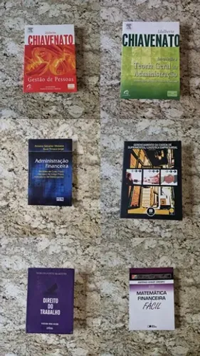 Box 12 Livros de Administração(NOVOS)