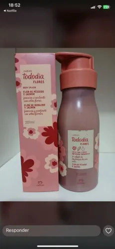 Natura Tododia Flores - Body Splash e Creme para o corpo