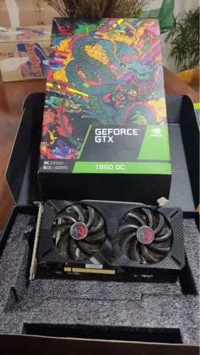 Placa de Vídeo GeForce GTX 1660 OC 6GB