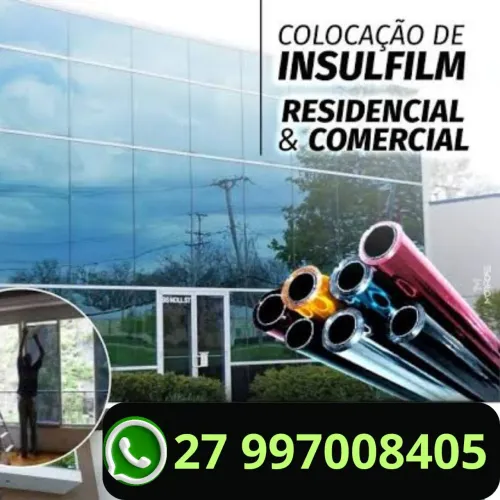 Insulfilm residencial e veicular 