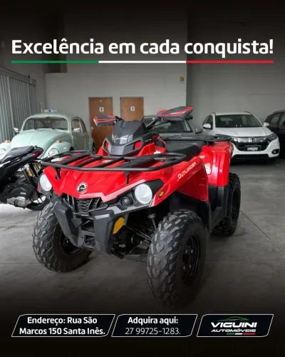 QUADRICICLO CAN-AM Outlander 4x4 2016