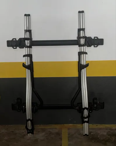 Rack de teto Thule duplo com barras 