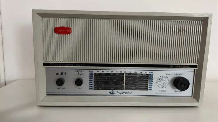 Rádio Retrô Vintage Imperador