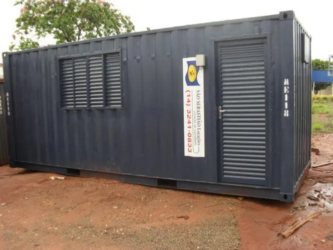 Container em bauru banheiro