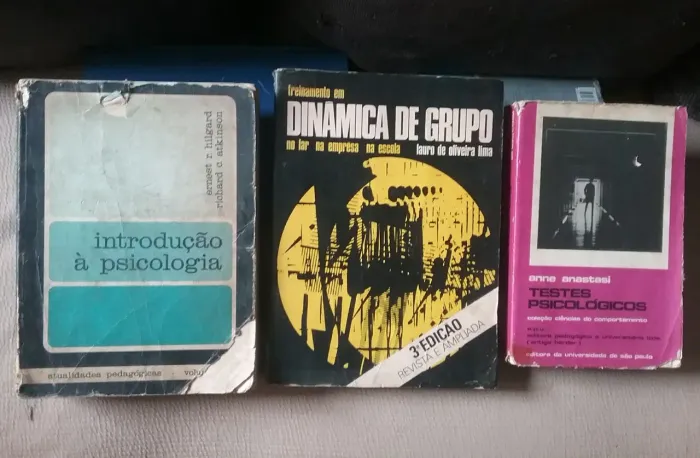 Livros de Psicologia - Hilgard, Atkinson, Anastasi...