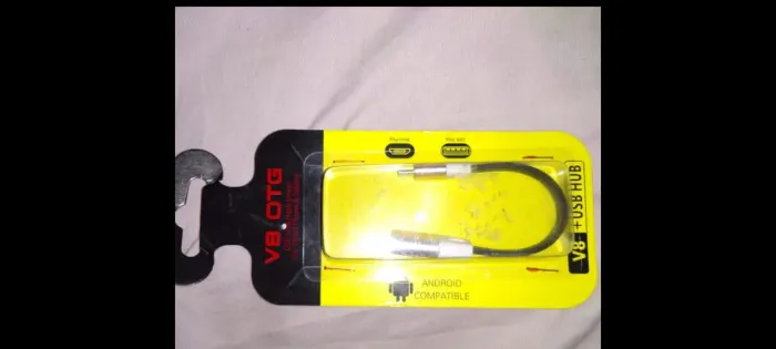 Cabo USB OTG Tipo V8*novo*!
