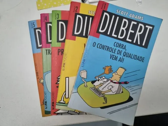 Dilbert - Kit com 05 livros - usado