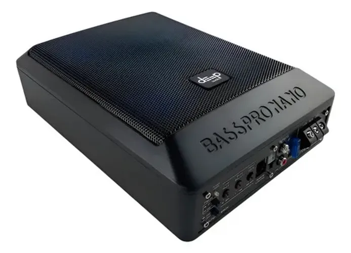 Caixa Amplificada Automotiva 200w Subwoofer Slim 6x8 Pol