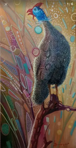 Pintura Óleo Sobre Tela 70x35cm. Irisney Bosco